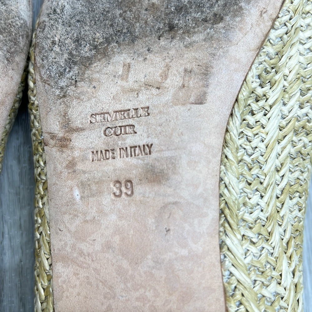 LAURENCE DACADE Rufus Raffia Loafers - Picture 12 of 12